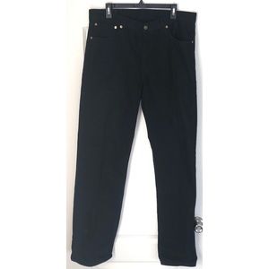 Levi’s men’s black jeans. 36x34.